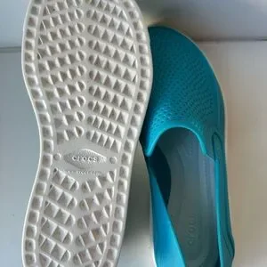 CROCS | Shoes | Crocs Unisex Adult Slippers Light Blue Slip  display picture 1